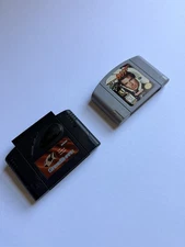 Nintendo 64 N64 GameShark V2.0 Cartridge & Golden Eye 007 - TESTED / WORKING