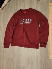 unisex Vintage Guess embroidery sweatshirt X L