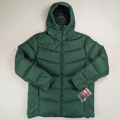 NEW Helly Hansen Verglas Icefall Down Jacket Men's Large Puffer Puffy Green $360