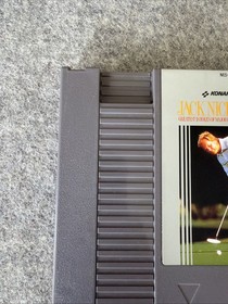 Jack Nicklaus' Greatest 18 Holes of Major Championship Golf (NES, 1990) - T&W