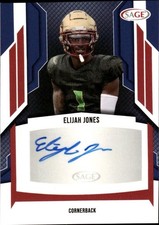 2024 SAGE HIT #A-EJ Elijah Jones Autographs Red (High Series)