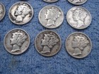 20 SILVER MERCURY DIMES WITH DATES lot thG — photo 5