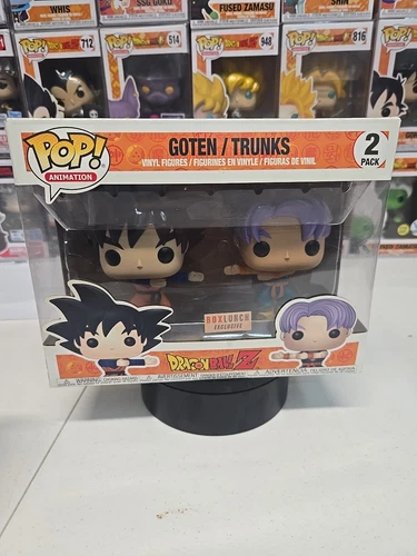 Goten & Trunks Dragon Ball Paquete de 2 Funko Pop Boxlunch Exclusivo 