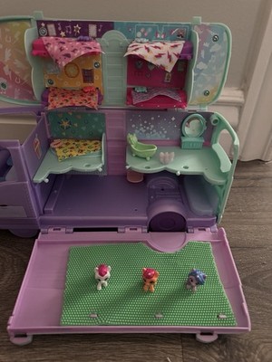 My Little Pony Playset Mini World Magic Mare Stream Buildable Trailer Camper Van