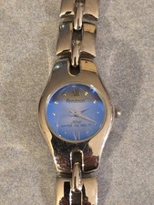 Armitron Now 75/2453T Silver Tone Quartz Women's Watch Sz. 6 1/2" New Battery