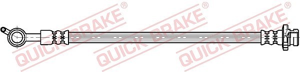 Quick Brake Bremsschlauch AußEn, Hinterachse, Rechts FüR Nissan-image