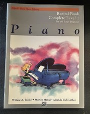 Alfreds basic piano library recital book complete level one