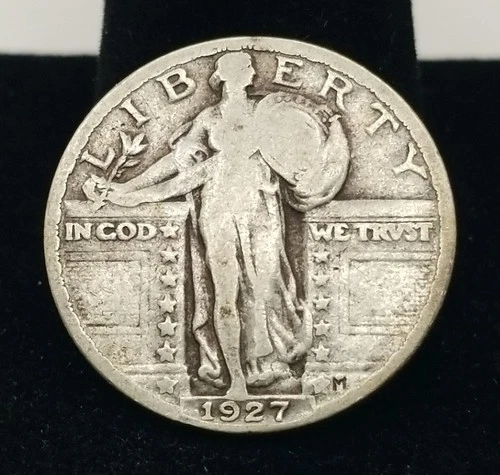 1927-P Standing Liberty Quarter Fine #21386