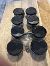 Je 617r 18 Degree Sbc 400 Pistons Set Of 8 Standard Bore 4.125