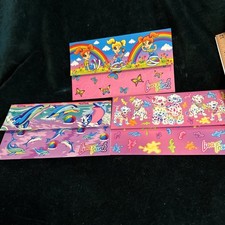 Vintage Lisa Frank Postalettes Dolphins Dalmatians Girls Set Of Three
