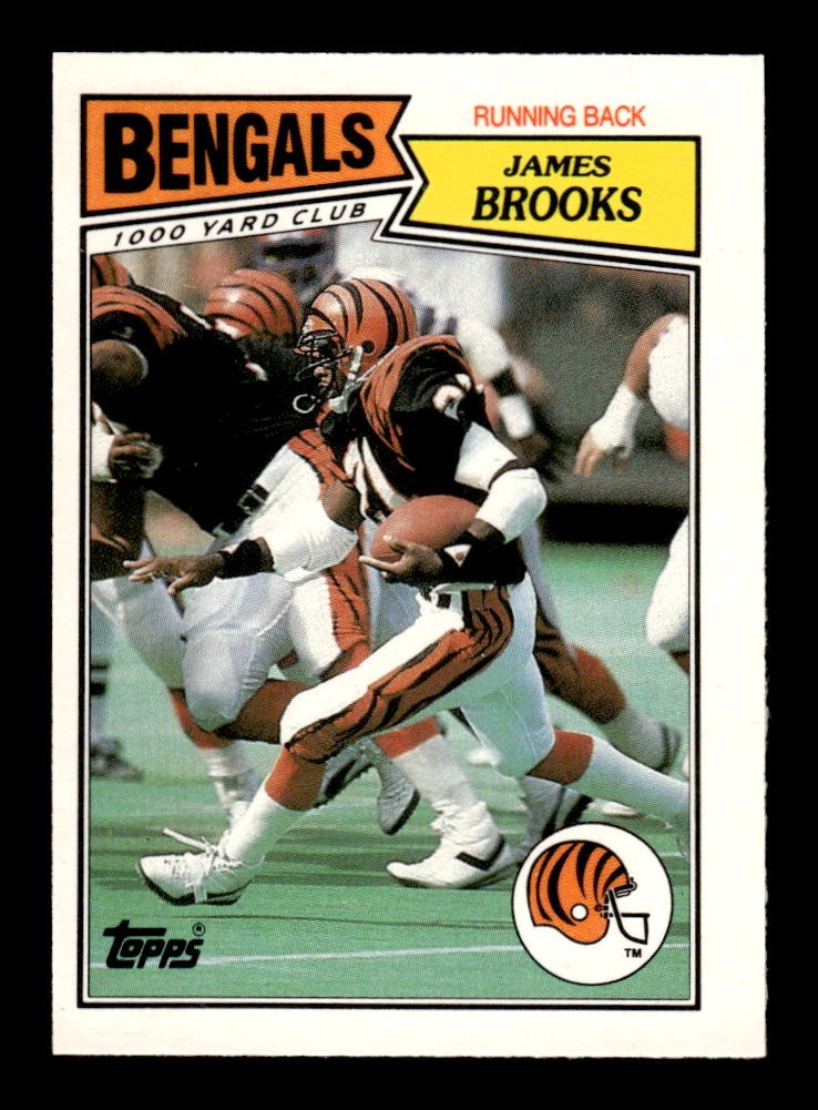 1987 Topps American/UK #44 James Brooks E036