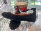 American Rag Aeeva Black microsuede Perforated Flats Size 10 NIB — photo 5