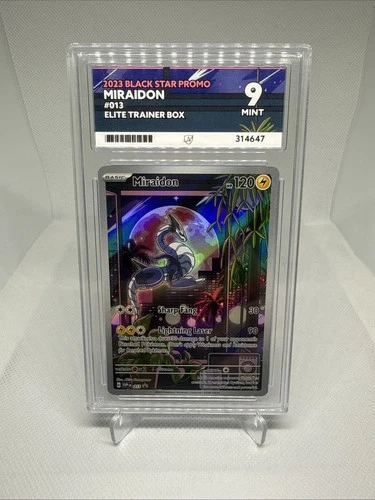 Miraidon Black Star Promo Pokemon SV Scarlet & Violet 013 ACE 9