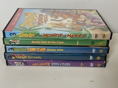 Scooby Doo DVD Lot 5 Camp Scare Monster of Mexico Batman Halloween