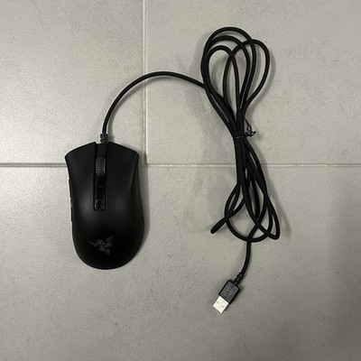 Razer Deathadder V2 Wired Gaming Mouse RZ01-03210 Tested Working