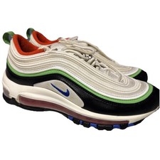 Nike Air Max 97 GS Hyper Royal Green Nebula Sneakers Size 5Y 921522-105