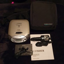 Fisher PCD-7350 Portable CD Player w/ Car Hookups Powers On Won't Read CD