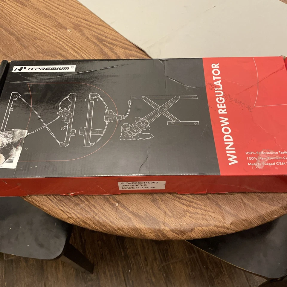 A-Premium 车窗调节器带电机前部适用于丰田坦德拉 2000 - 2006 驾驶室皮卡 — 第 3/4 张图片