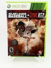 2K Sports Major League Baseball 2K12 Xbox 360 Manual Included Multiplayer Online