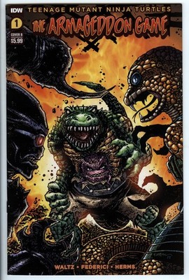 Teenage Mutant Ninja Turtles The Armageddon Game 1 By IDW From 2022 Cover B