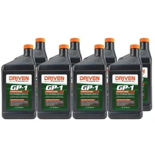 Driven Racing Oil 19406, GP-1 High Perf. Oil, Synthetic Blend 15W-40, 8 Quarts