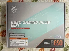 MSI B850 GAMING PLUS WIFI Motherboard AMD Ryzen AM5 DDR5, PCIe 5.0, Wifi 7