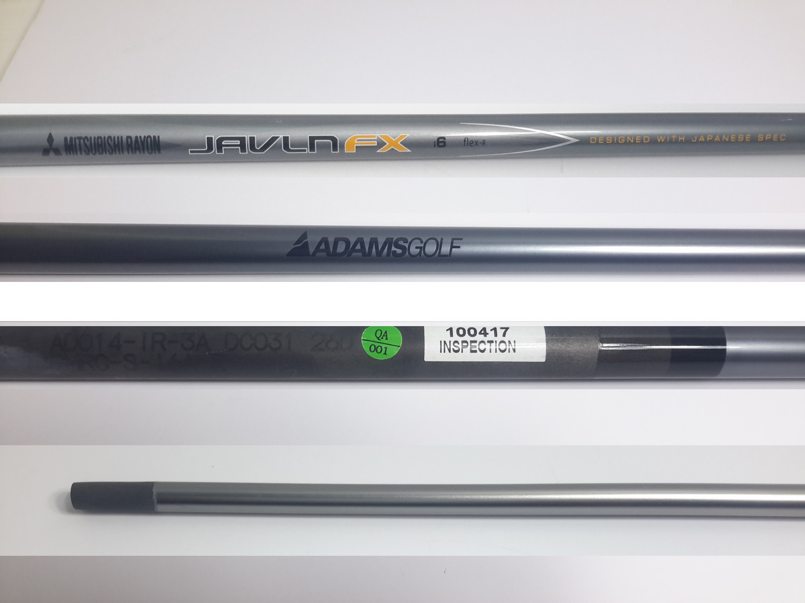 MITSUBISHI RAYON JAVLN 60 JAPAN 4-PW+AW R GRAPHITE IRON