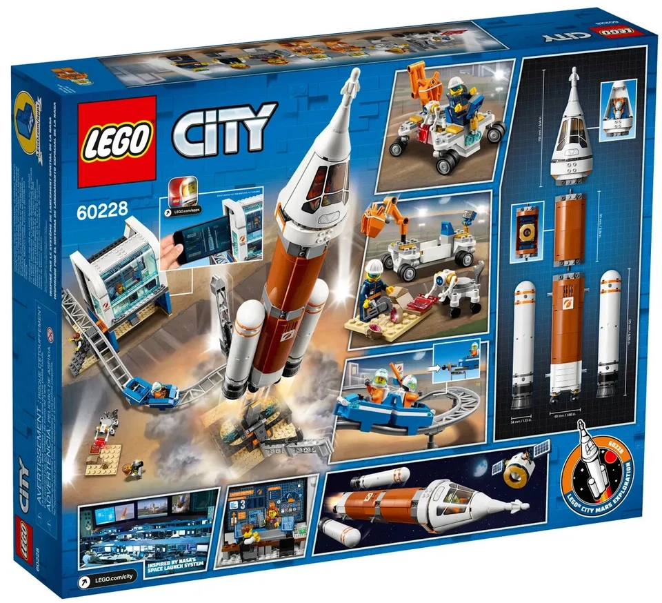 LEGO CITY: Deep Space Rocket and Launch Control 60228 NEW SEALED - Image 2 of 4