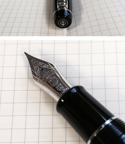 Sailor Professional Gear Silver KOP Fountain Pen Broad Nib 10-9619-620 - Picture 5 of 7
