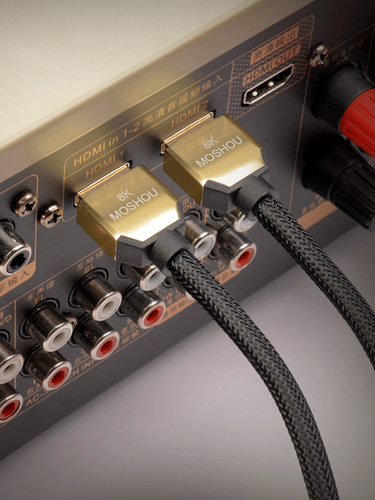 Cable HDMI 2.1 8K 60HZ 4K 120HZ 48 GBPS eARC HDR para amplificador de TV PS4 PS5 RTX3080 - Imagen 9 de 10