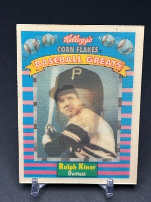 Ralph Kiner 1991 Sportflics Kelloggs Corn Flakes Baseball Greats #15
