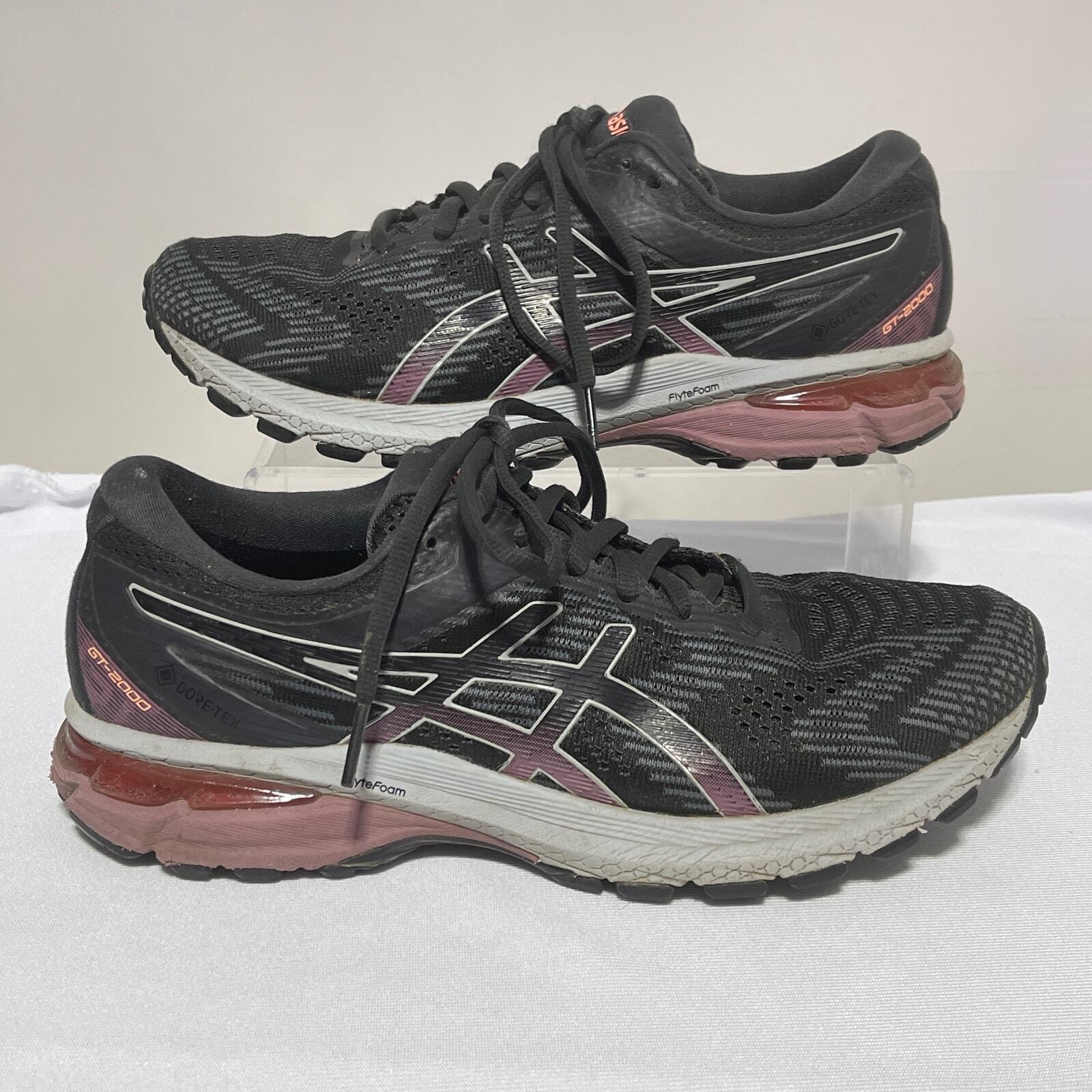 ASICS Running Shoes Womens 8.5 GT-2000 8 GTX Flyte Foam Gray Trainers Sneakers-image