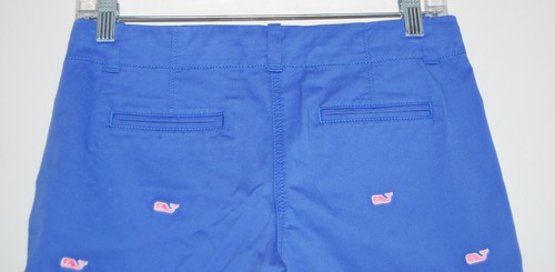 NWT Vineyard Vines Girl's Marlin Blue Whale Everyday Shorts 3.5" Ins sz 12 - Picture 8 of 12
