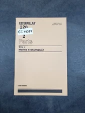 Caterpillar CAT 7211 Marine Transmission Factory Parts Catalog