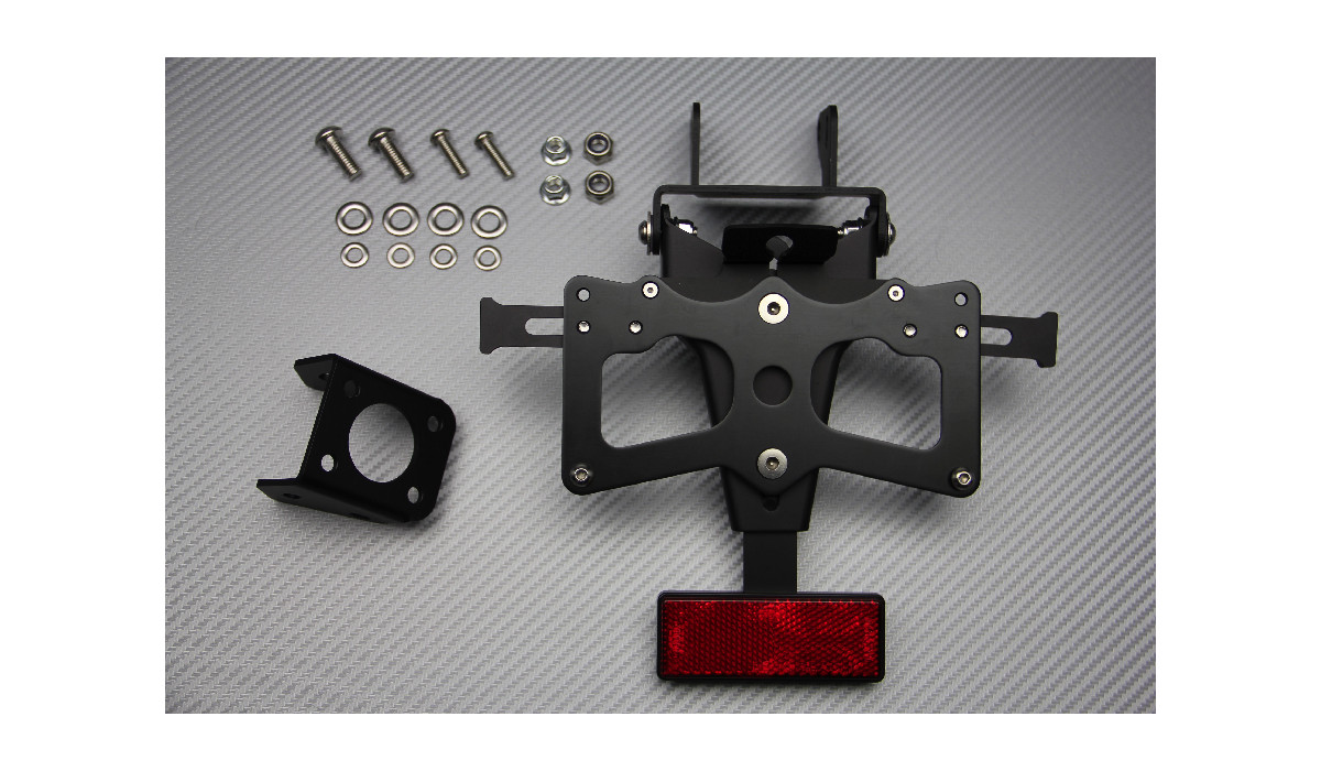 Support de plaque d'immatriculation Yamaha R6 2008-2012 2015 2016 réglable