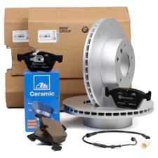 ORIGINAL BMW Bremsscheiben Ø 300mm + ATE Ceramic Beläge + Wako 3er E90-93 vorne