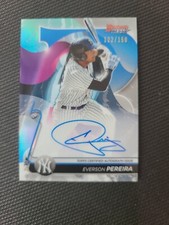 2020 Bowman's Best of Blue Refractor /150 Everson Pereira #B20-EP Auto