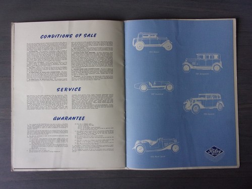RILEY RM SERIES 1 1/2 2 1/2 LITRE SALOON orig 1950-1952 UK Mkt Sales Brochure - Picture 8 of 10