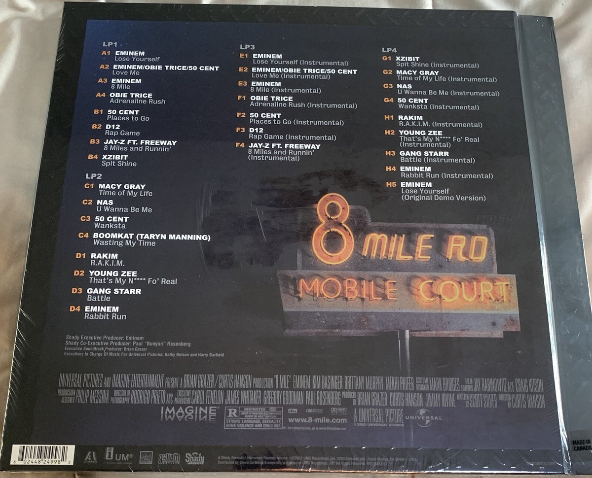 Eminem 8 Mile 20th Anniversary Edition | eBay