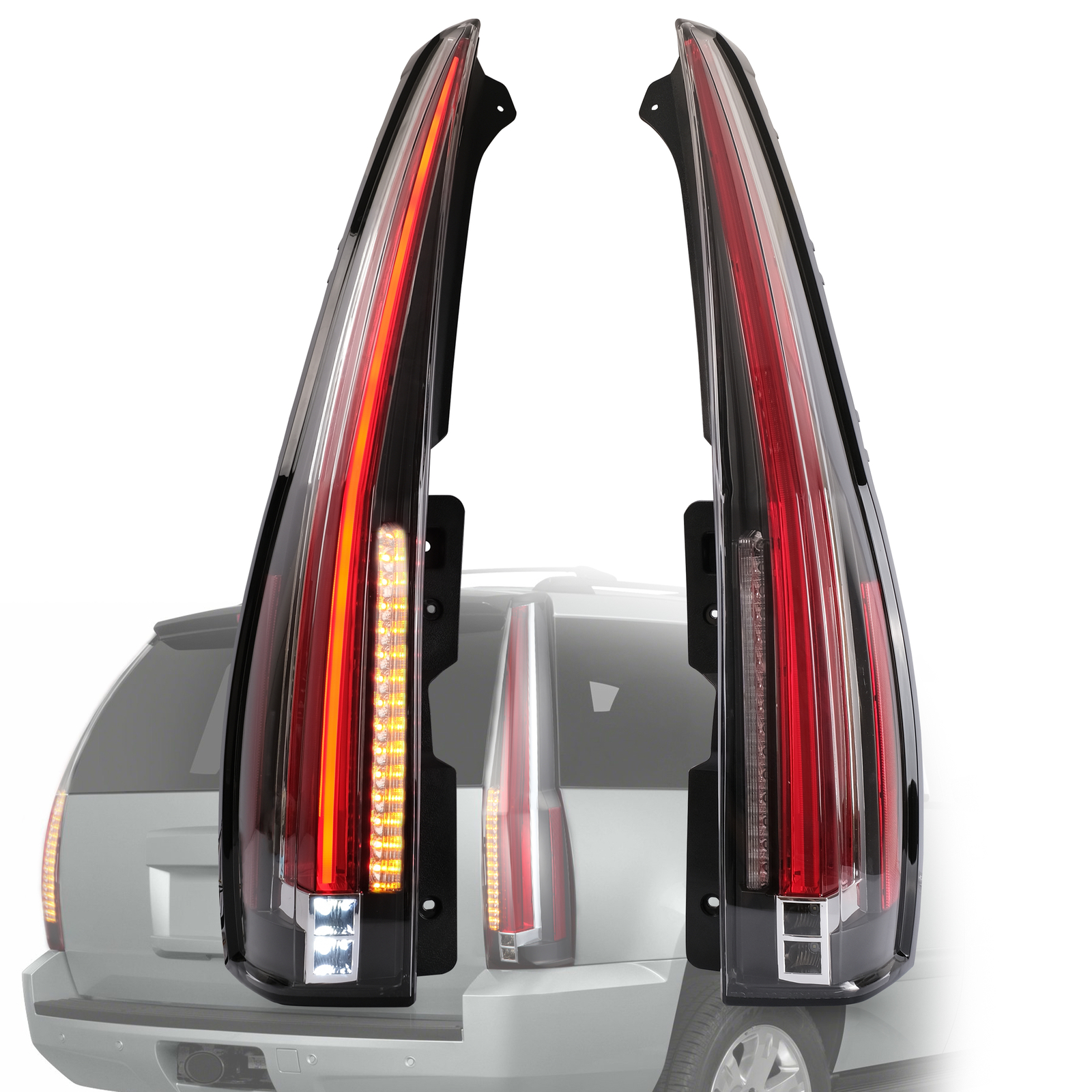 Feu arrière LED VLAND compatible Tahoe GMC Yukon 2007 2008 2009 2010 optique