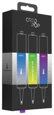 CreoPop Temperature Ink Photopolymer Ink 3-count Blue/Bright Greenish Yellow/Pur