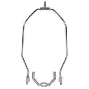 7 inch heavy duty harp fitter for lamp shades polished ...