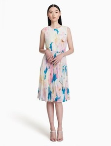 floral calvin klein dress