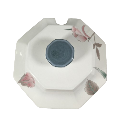 Vintage Mikasa Continental SILK FLOWERS Tureen with Lid F3003 No Ladle