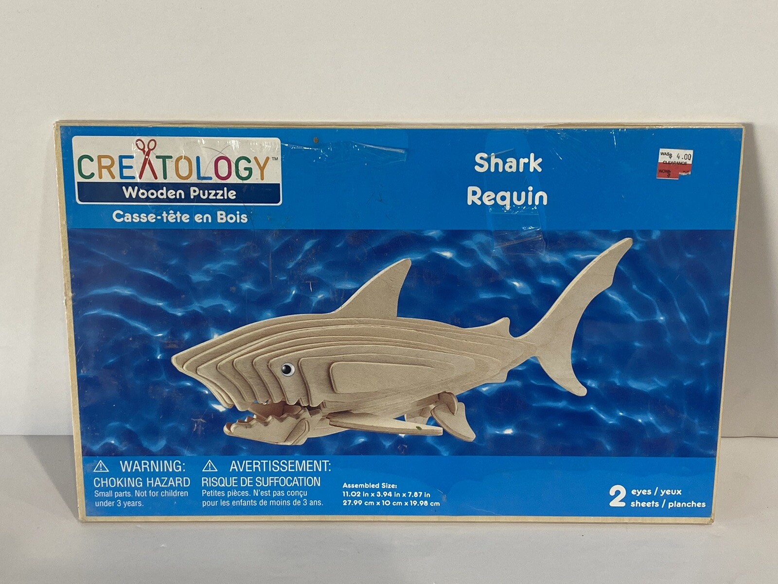 Creatology Wooden Puzzles Great White Shark Motorcycle and Shark eBay