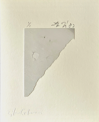 Original signiertes & datiertes EIKOH HOSOE Gelatine Silber "Mini-Graph" Foto 1982 - Bild 2 von 7