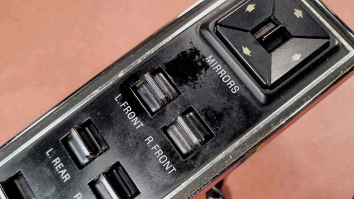 1985 1986 1987 Lincoln Continental Master Driver Power Window Mirror Switch OEM - Picture 4 of 20