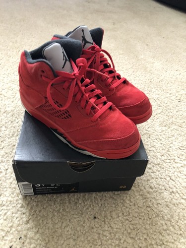 Nike Air Jordan retro 5 “red suede 