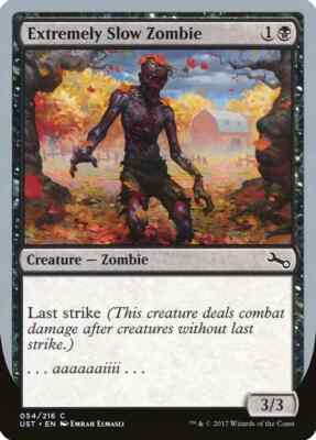 Extremely Slow Zombie (B) Unstable Light Play MTG Magic DNA GAMES