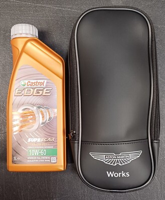 Castrol Edge Supercar 10W-60 Top Up with Aston Martin Works Bag